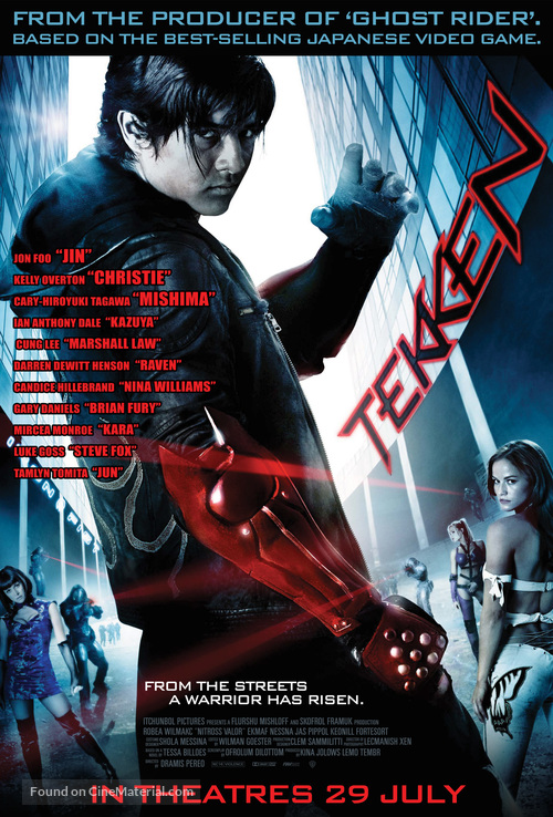Tekken - Singaporean Movie Poster