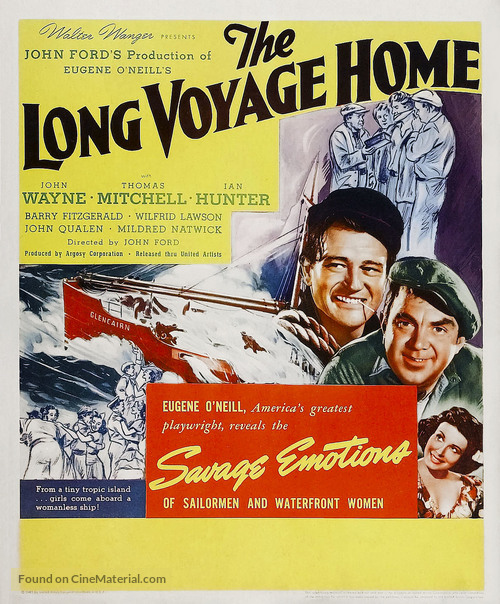 The Long Voyage Home - Movie Poster