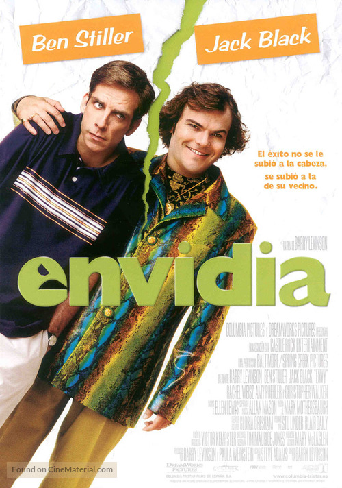 Envy - Spanish Movie Poster