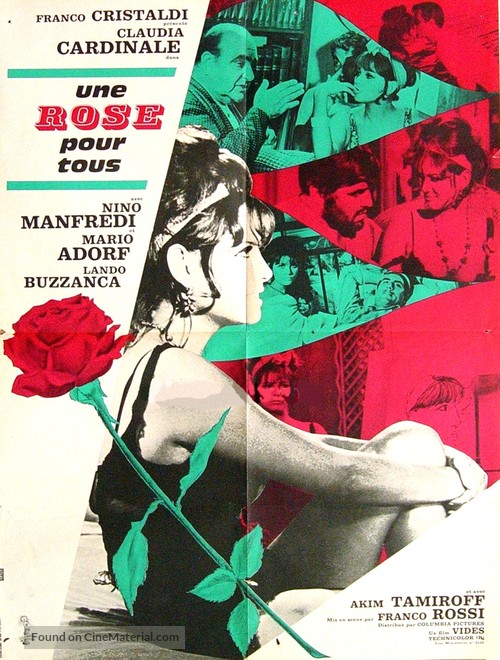Una rosa per tutti - French Movie Poster