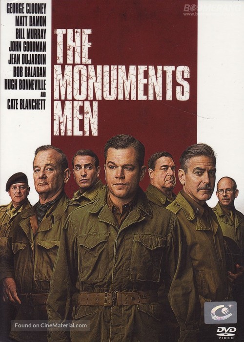 The Monuments Men - Thai DVD movie cover