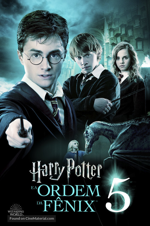 Harry Potter and the Order of the Phoenix - Brazilian Movie Cover