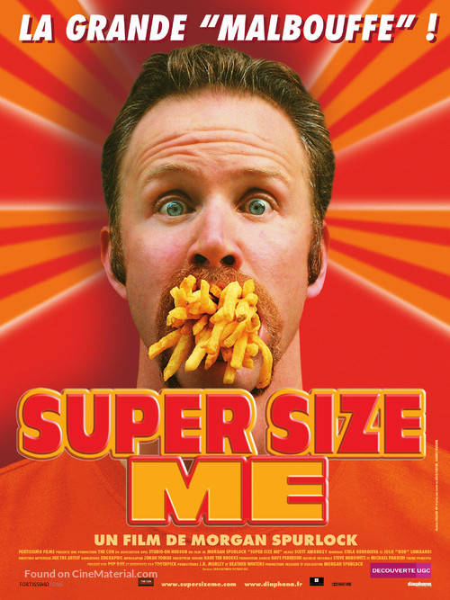 Super Size Me - French Movie Poster