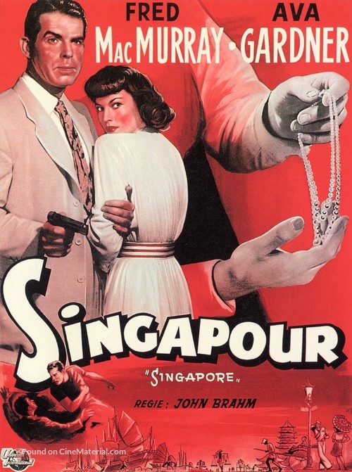 Singapore - Belgian Movie Poster