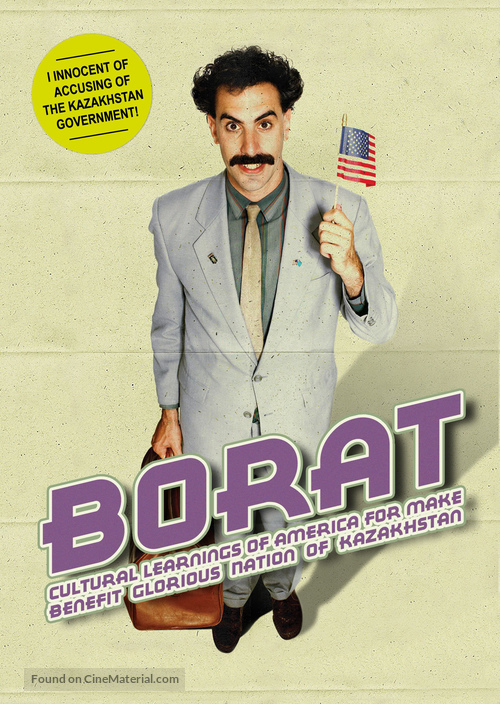 Borat: Cultural Learnings of America for Make Benefit Glorious Nation of Kazakhstan - Dutch Movie Cover