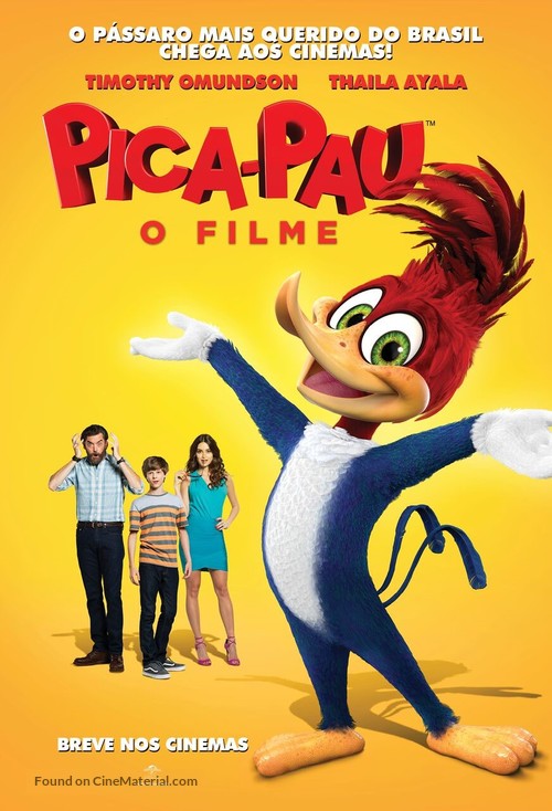 Woody Woodpecker - Brazilian Movie Poster