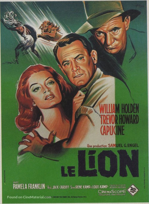 The Lion - French Movie Poster
