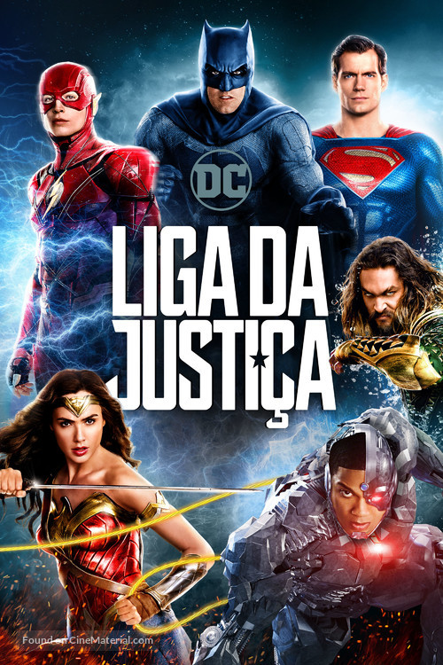 Justice League - Brazilian Movie Cover