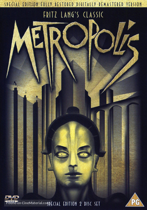 Metropolis - British DVD movie cover