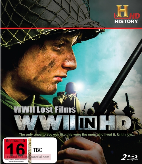 &quot;WWII in HD&quot; - New Zealand Blu-Ray movie cover