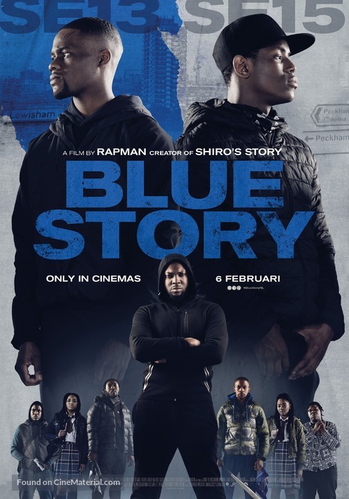 Blue Story - Dutch Movie Poster