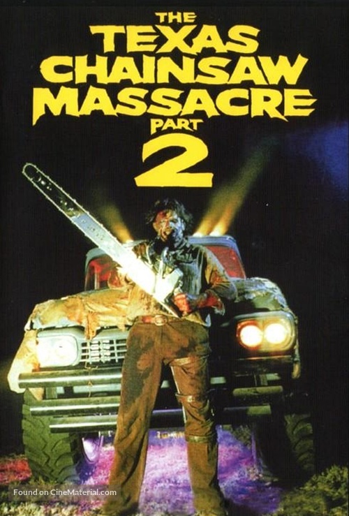 The Texas Chainsaw Massacre 2 (1986) German dvd movie cover