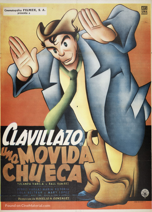 Una movida chueca - Mexican Movie Poster