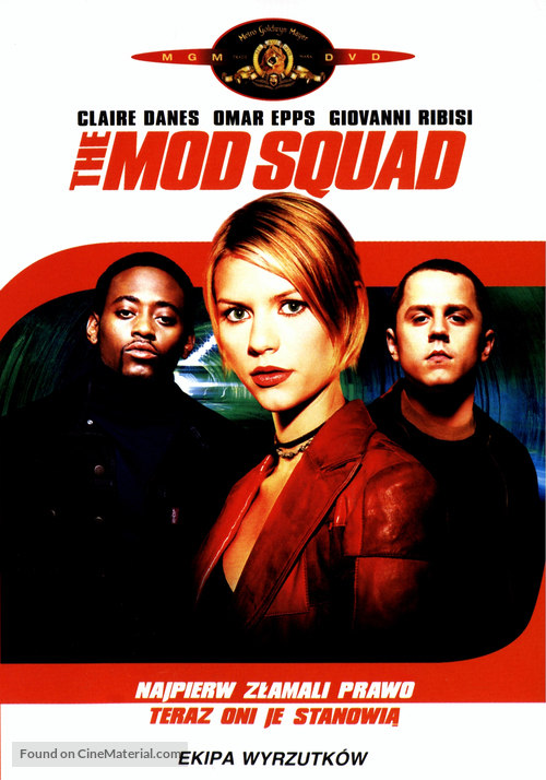 The Mod Squad - Polish DVD movie cover