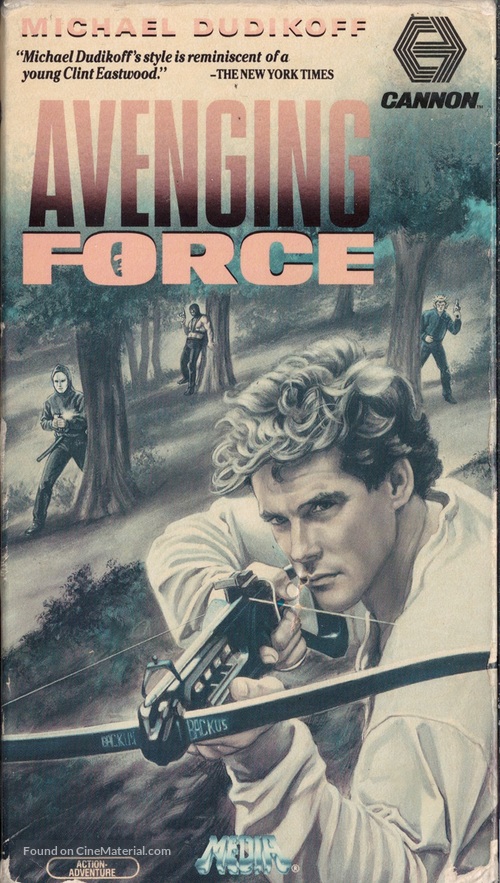 Avenging Force - VHS movie cover