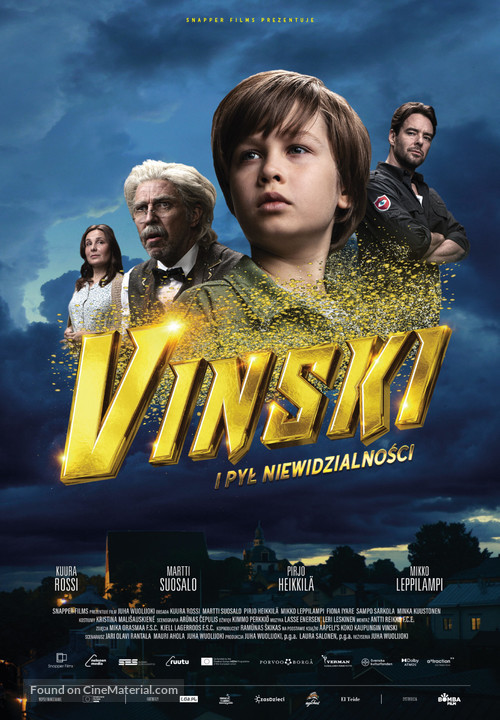 Vinski ja n&auml;kym&auml;tt&ouml;myyspulveri - Polish Movie Poster