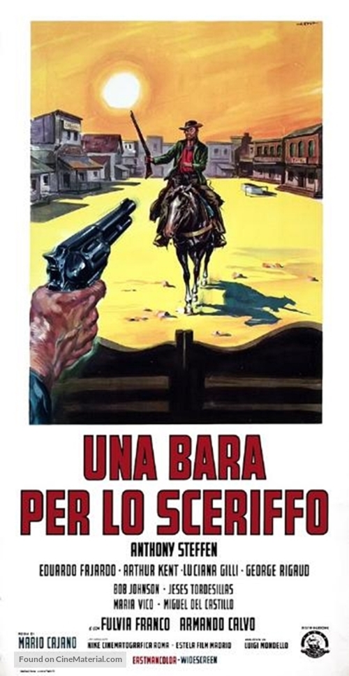Una bara per lo sceriffo - Italian Movie Poster