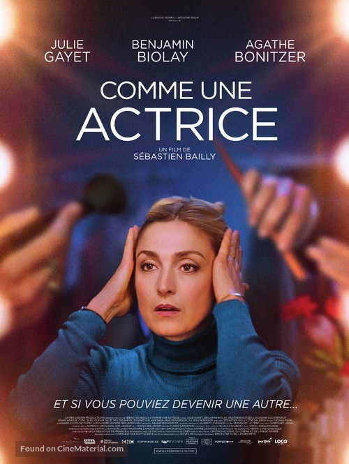 Comme une actrice - French Movie Poster