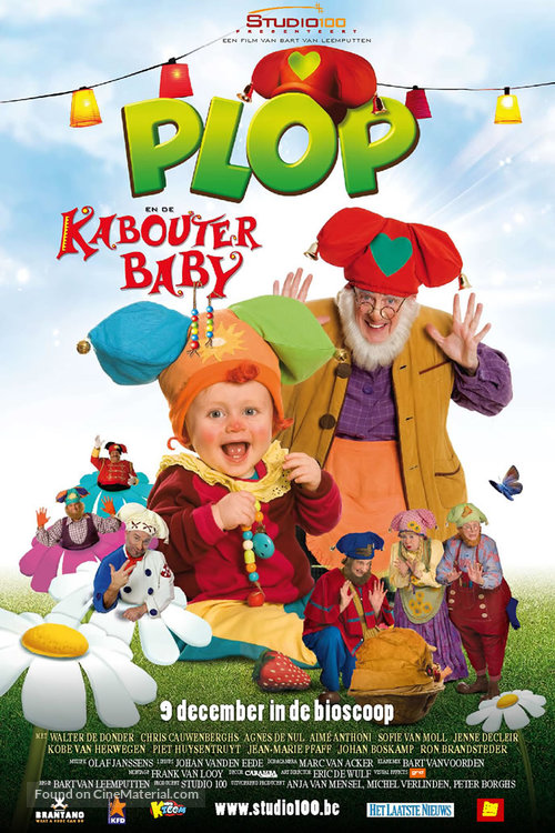 Plop en de kabouterbaby - Belgian Movie Poster