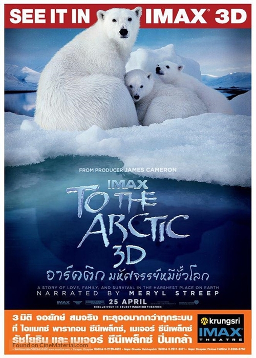 To the Arctic 3D - Thai Movie Poster