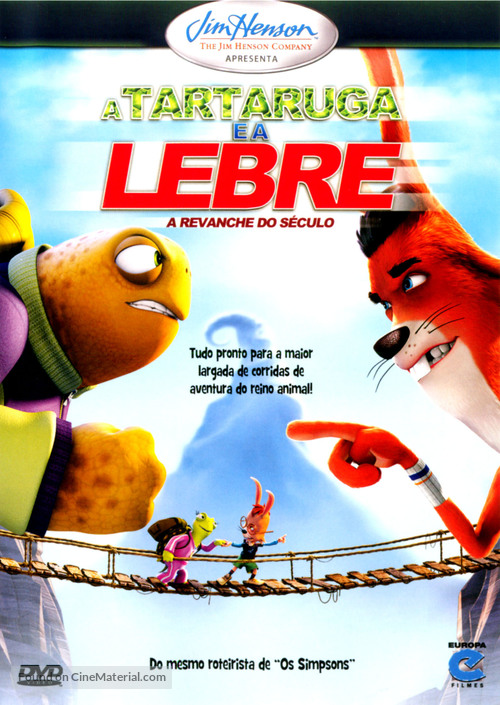 Unstable Fables: Tortoise vs. Hare - Brazilian DVD movie cover