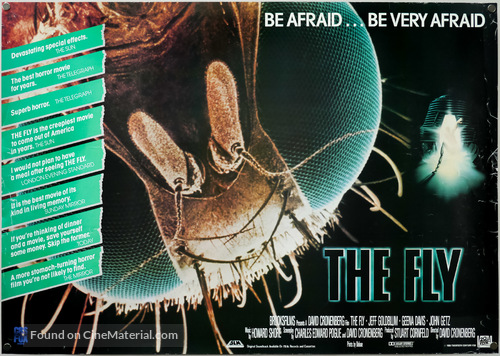 The Fly - British Movie Poster