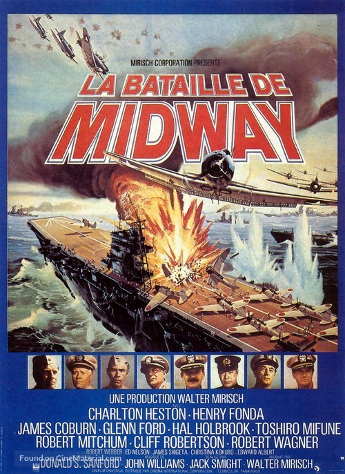 Midway - French Movie Poster