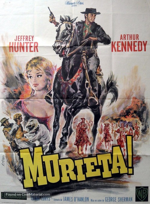 Joaqu&iacute;n Murrieta - French Movie Poster