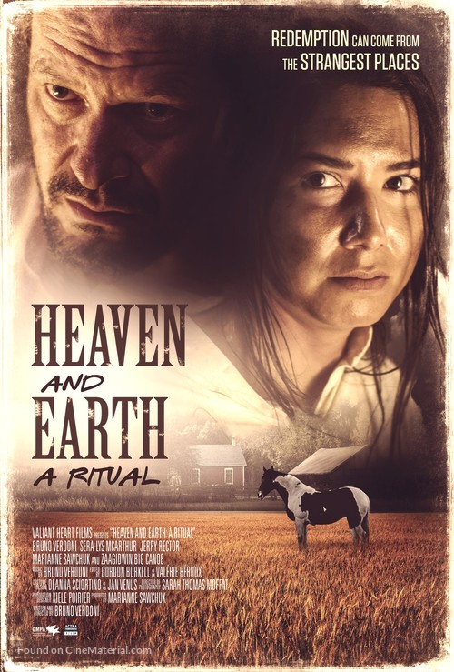 Heaven and Earth; A Ritual - Canadian Movie Poster