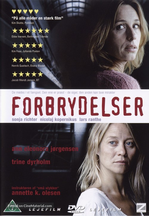 Forbrydelser - Danish DVD movie cover