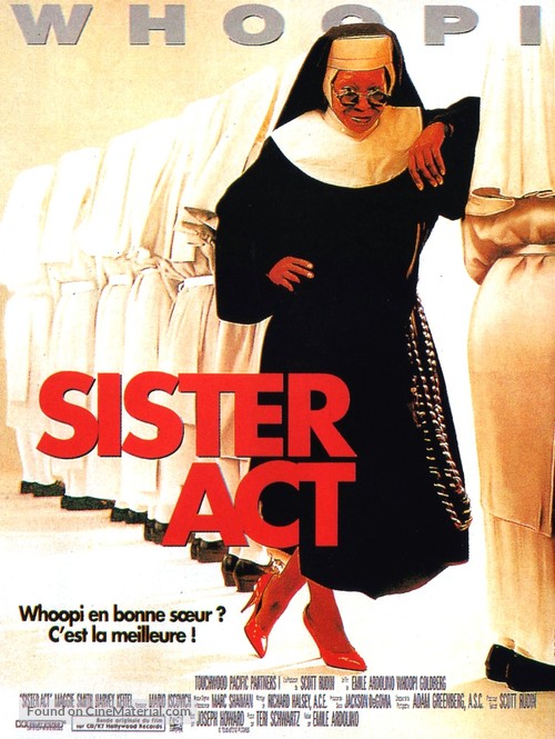 Sister Act - French Movie Poster