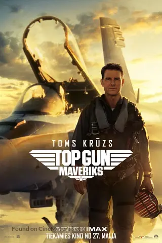 Top Gun: Maverick - Latvian Movie Poster