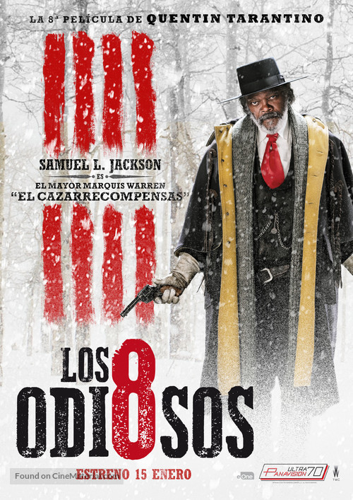 The Hateful Eight - Spanish Movie Poster