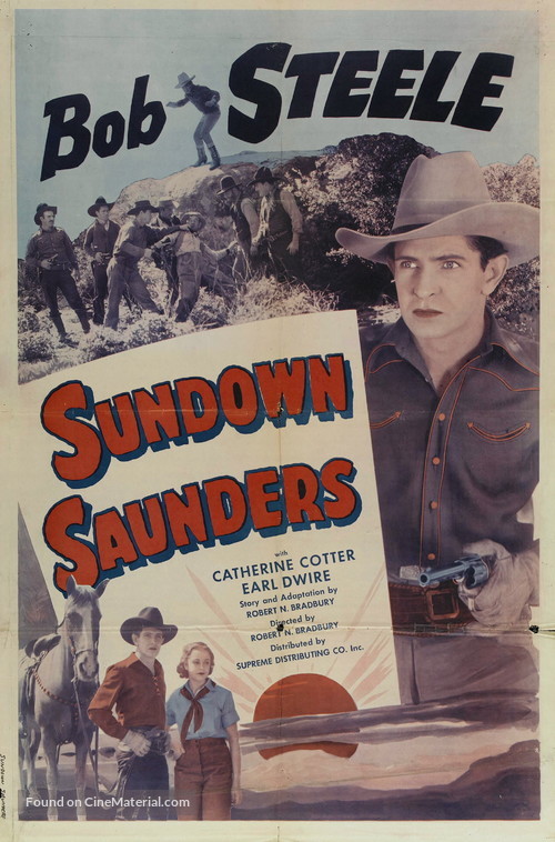Sundown Saunders - Movie Poster