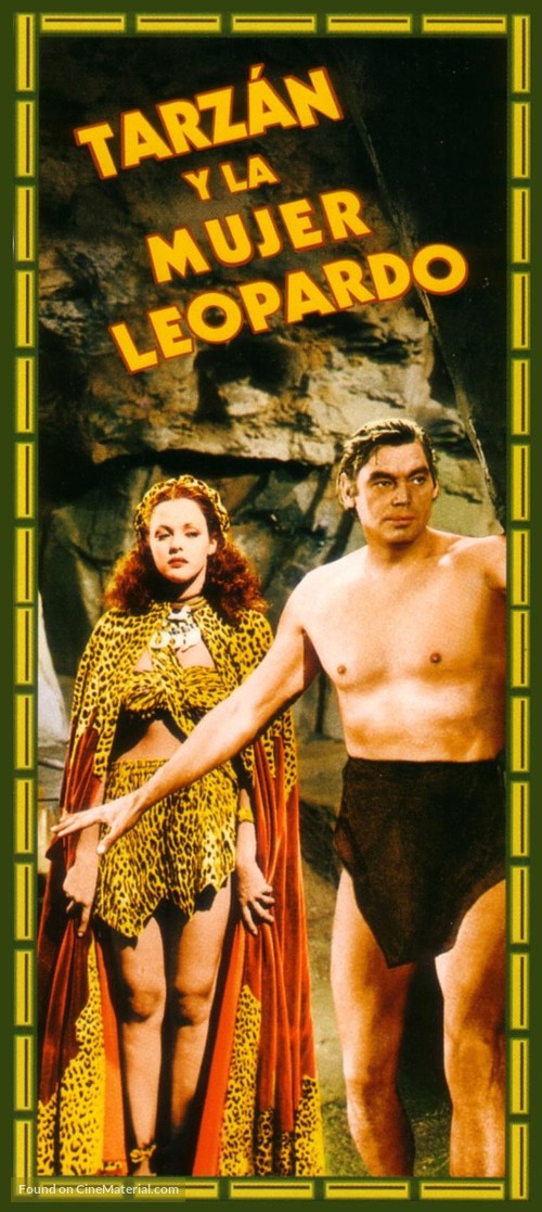 Tarzan and the Leopard Woman - Spanish Movie Cover