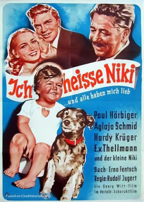 Ich hei&szlig;e Niki - German Movie Poster