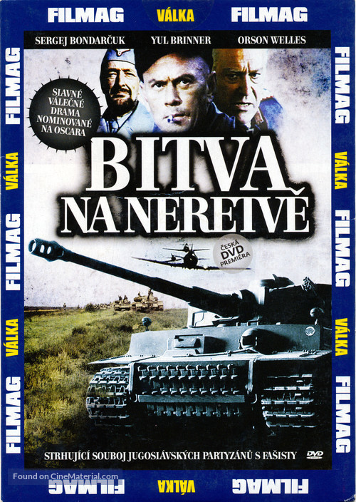 Bitka na Neretvi - Czech DVD movie cover
