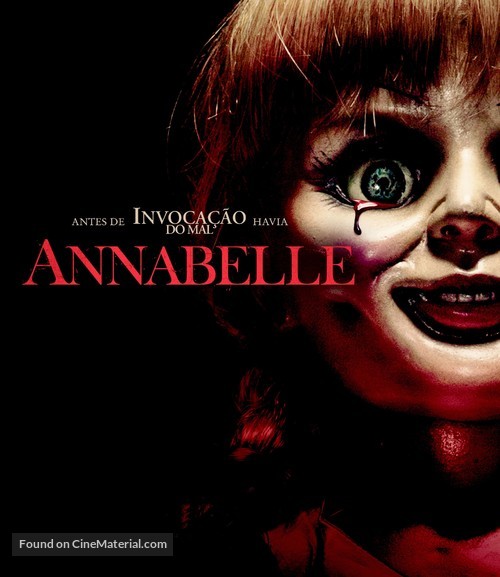 Annabelle - Brazilian Blu-Ray movie cover