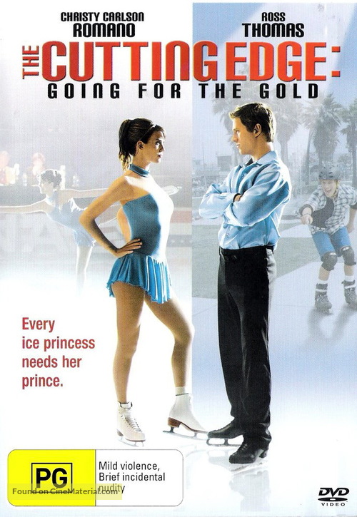 The Cutting Edge: Going for the Gold - Australian DVD movie cover