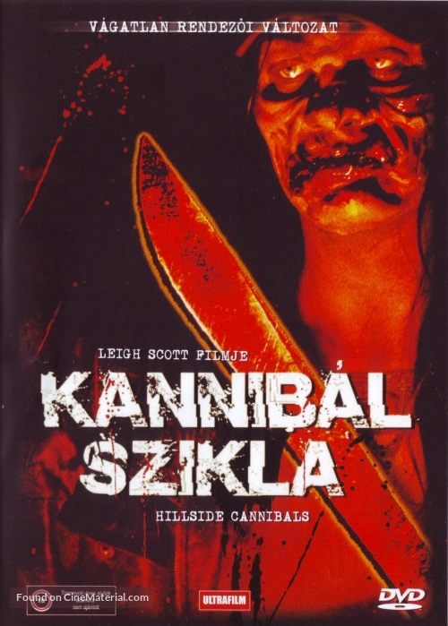 Hillside Cannibals - Hungarian DVD movie cover