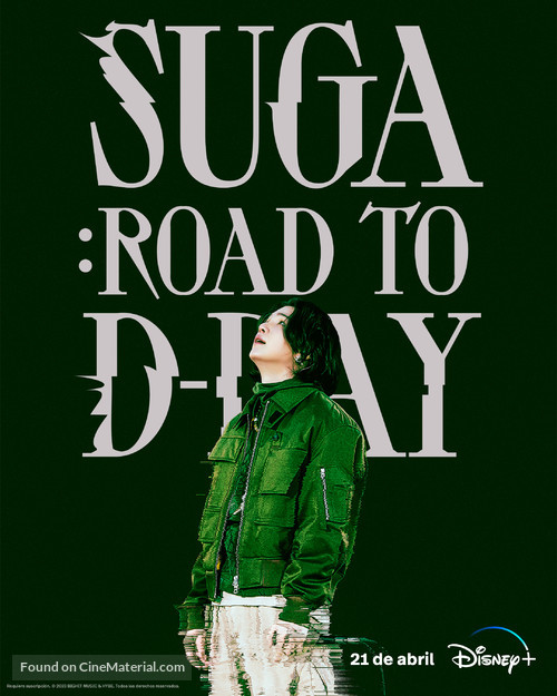 Suga: Road to D-Day - Argentinian Movie Poster