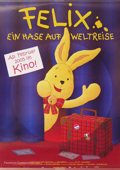 Felix - Ein Hase auf Weltreise - Swiss poster
