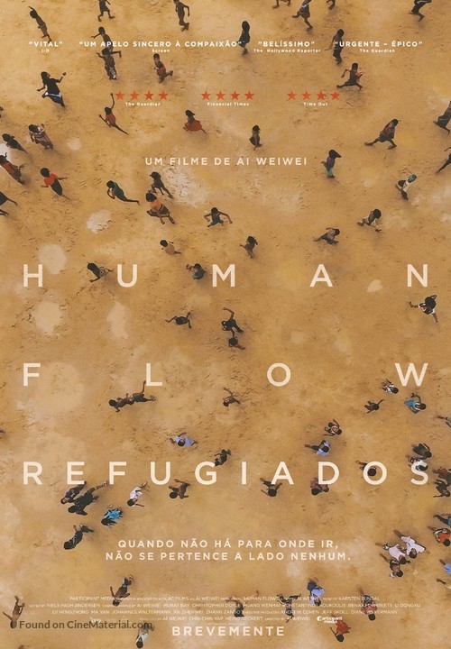 Human Flow - Portuguese Movie Poster