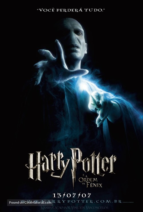 Harry Potter and the Order of the Phoenix - Brazilian Movie Poster