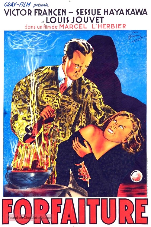 Forfaiture - French Movie Poster
