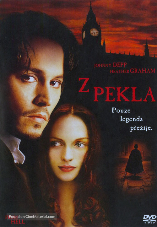 From Hell - Czech DVD movie cover