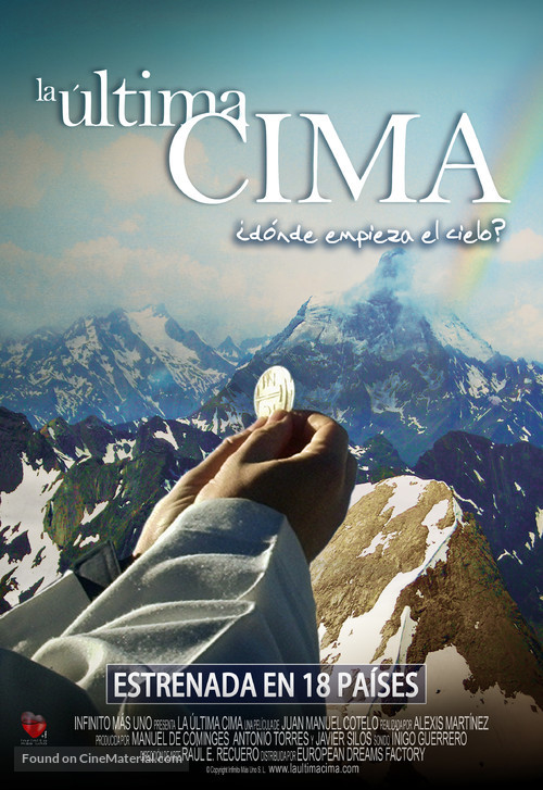 La &uacute;ltima cima - Spanish Movie Poster