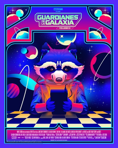 Guardians of the Galaxy Vol. 3 - Spanish Movie Poster