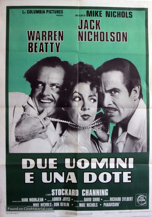 The Fortune - Italian Movie Poster