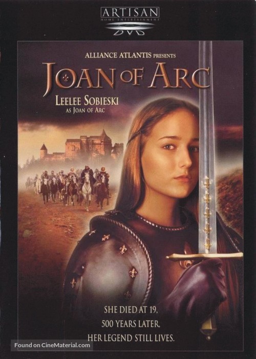 Joan of Arc - DVD movie cover